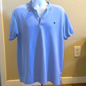 ZARA SHORT SLEEVE HENLEY